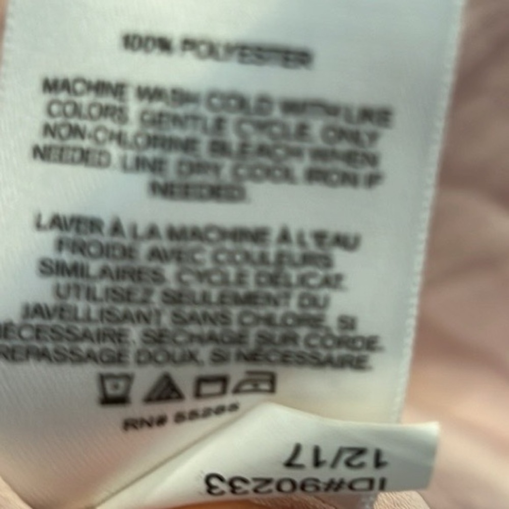 Express Lined Camisole Pink Blouse Size Medium Y2K, Fairy - Picture 7 of 7